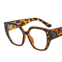 Load image into Gallery viewer, Cat Eye Glasses Optical Frames Prescription Glasses Frame Women Men Eyewear Spectacle Transpaernt Clear Lens Eyeglasses