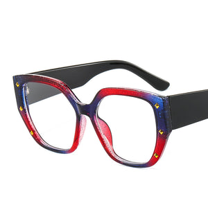 Cat Eye Glasses Optical Frames Prescription Glasses Frame Women Men Eyewear Spectacle Transpaernt Clear Lens Eyeglasses