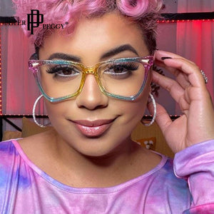 Cat Eye Glasses Women  Brand Designer Prescription Myopia Glasses For Men Transparent Frames Eyeglasses Frames