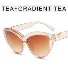 Load image into Gallery viewer, Cat Eye Glasses Women Transparent Eyewear Brand Designer Vintage Clear Eyeglasses Optical Frame Oculos очки polaroid женские