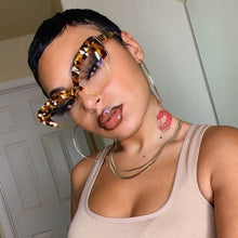 Load image into Gallery viewer, Cat Eye Leopard Frame Marble Large Frame  Designer Glasses UV400 Prescription Glasses Glasses For Women