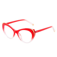 Carica l'immagine nel visualizzatore di Gallery, Occhiali Cat Eye Leopard con sfumatura blu che bloccano la luce Occhiali firmati estivi UV400 Oculos De Grau Feminino