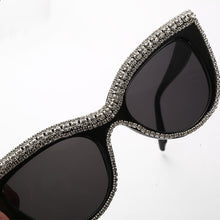 Load image into Gallery viewer, Cat Eye  Sunglasses women 2023 UV400 Mens Diamond Sun Glasses Crystal Ladies Girls Sunglass Bling Shades Oculos de sol