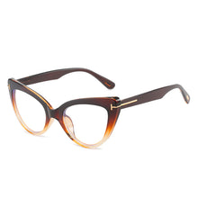 Load image into Gallery viewer, Cat Eye Marble Frame   Designer Glasses UV400 Prescription Glasses Unisex Trend Zonnebril Dames