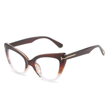 Load image into Gallery viewer, Cat Eye Marble Frame   Designer Glasses UV400 Prescription Glasses Unisex Trend Zonnebril Dames