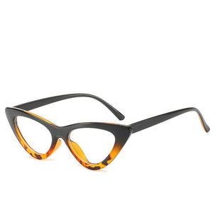 Cat Eye Myopia Clear Glasses Frame Women Designer Eyeglasses For Sight Optical Frames Black Red Pink Nerd Glasses Oculos De Grau