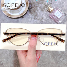 Load image into Gallery viewer, Cat Eye Myopia Optical Glasses Frame Women Anti Blue Light Prescription Eyeglasses Frame Ladies Clear Computer Spectacles Frame