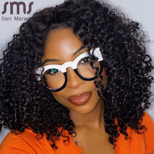 Carica l&#39;immagine nel visualizzatore di Gallery, Cat Eye Miopia Occhiali da vista Donna Uomo Occhiali trasparenti Occhiali da vista Montatura per occhiali con lenti trasparenti Montatura per occhiali unisex