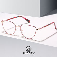 Load image into Gallery viewer, Cat Eye Optical Eyeglasses Glasses Frame Women Myopia Prescription Glasses Frame Ladies High Quality Alloy Spectacles Brand 2022