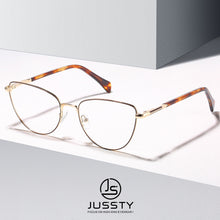 Load image into Gallery viewer, Cat Eye Optical Eyeglasses Glasses Frame Women Myopia Prescription Glasses Frame Ladies High Quality Alloy Spectacles Brand 2022