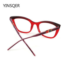 Load image into Gallery viewer, Cat Eye Optical Eyewear For Women Prescription Glasses Acetate Women&#39;s Computer Eyeglasses With Frame Female Grade Glasses Brand