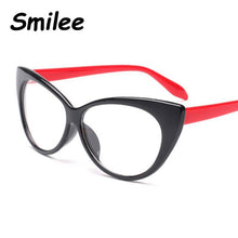 Load image into Gallery viewer, Cat Eye Optical Frames vintage eyeglasses Transparent Computer Glasses Fashion Brand Woman Leopard Spectacles Clear Lens Glasses