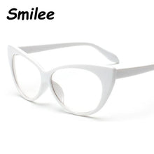 Load image into Gallery viewer, Cat Eye Optical Frames vintage eyeglasses Transparent Computer Glasses Fashion Brand Woman Leopard Spectacles Clear Lens Glasses
