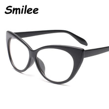 Load image into Gallery viewer, Cat Eye Optical Frames vintage eyeglasses Transparent Computer Glasses Fashion Brand Woman Leopard Spectacles Clear Lens Glasses