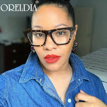 Load image into Gallery viewer, Cat Eye Optical Glasses Frame Vintage Women Men Anti Blue Light Glasses Prescription Spectacle Frames Unisex TR Computer Eyewear