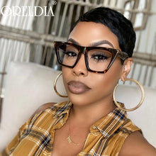 Load image into Gallery viewer, Cat Eye Optical Glasses Frame Vintage Women Men Anti Blue Light Glasses Prescription Spectacle Frames Unisex TR Computer Eyewear