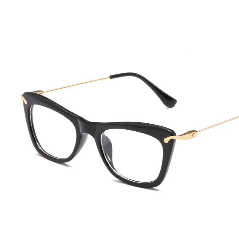 Cat Eye Optical Glasses Frame Women Men Transparent Clear Len Eyewear Glasses Eyeglasses Frames Prescription