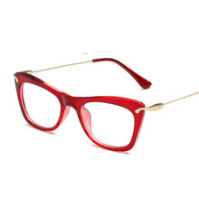 Load image into Gallery viewer, Cat Eye Optical Glasses Frame Women Men Transparent Clear Len Eyewear Glasses Eyeglasses Frames Prescription