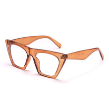 Carica l&#39;immagine nel visualizzatore di Gallery, Cat Eye Optical Glasses Women Men Anti Blue Light Blocking Glasses Frame Prescription Spectacle Frames TR Computer Shades Unisex