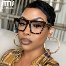 Load image into Gallery viewer, Cat Eye Optical Glasses Women Men Anti Blue Light Blocking Glasses Frame Prescription Spectacle Frames TR Computer Shades Unisex