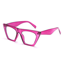 Carica l&#39;immagine nel visualizzatore di Gallery, Cat Eye Optical Glasses Women Men Anti Blue Light Blocking Glasses Frame Prescription Spectacle Frames TR Computer Shades Unisex