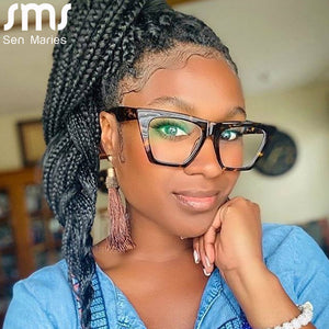 Cat Eye Optical Glasses Women Men Anti Blue Light Blocking Glasses Frame Prescription Spectacle Frames TR Computer Shades Unisex