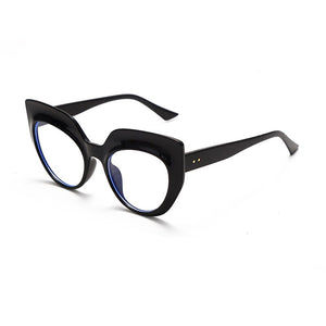 Cat Eye Optical Glasses Women Men Vintage Clear Glasses Eyeglasses Frame Transparent Lens Spectacle Frame Prescription Unisex