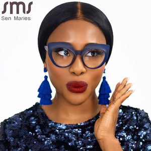 Cat Eye  Optical Glasses Women Men Vintage Clear Glasses Eyeglasses Frame Transparent Lens Spectacle Frame Prescription Unisex
