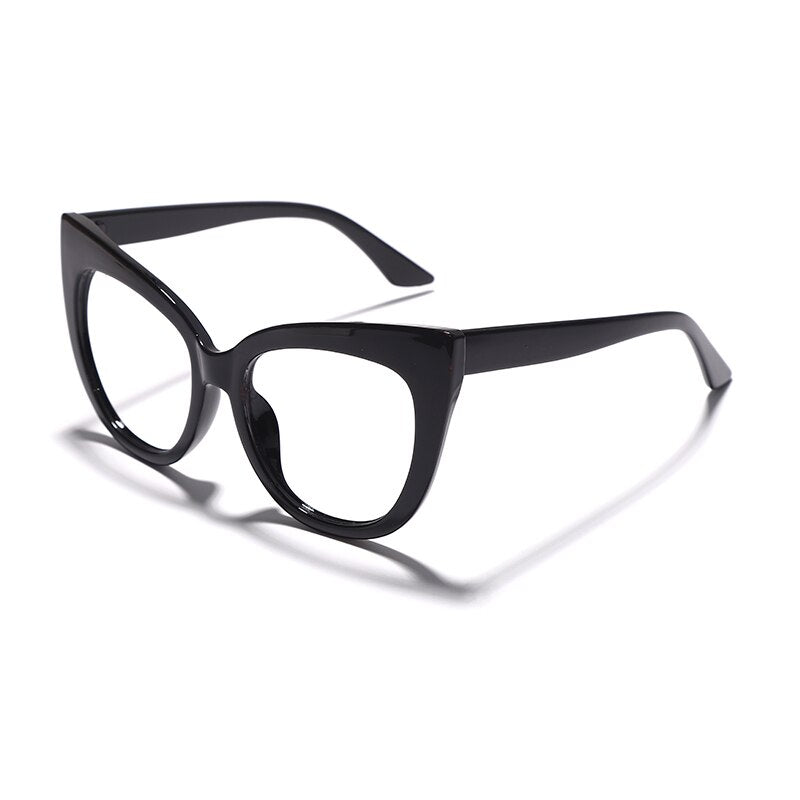 Cat Eye Optical Glasses Women Men Vintage Clear Glasses Eyeglasses Frame Transparent Lens Spectacle Frame Prescription Unisex