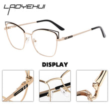 Load image into Gallery viewer, Cat Eye Optical Square Prescription Eyewear For Myopia Reading Women&#39;s Decorative Glasses Women Eyeglasses With Frame