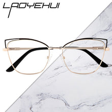 Load image into Gallery viewer, Cat Eye Optical Square Prescription Eyewear For Myopia Reading Women&#39;s Decorative Glasses Women Eyeglasses With Frame