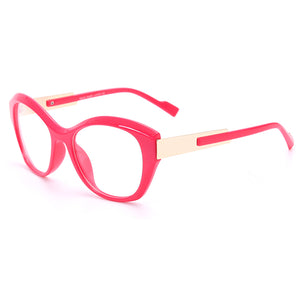 Cat Eye Optics Glasses Women  Brand Leopard Clear Lens Glasses Frames For Men Prescription Myopia Eyeglasses Frame