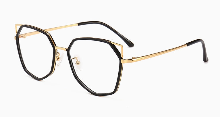 Cat Eye Personality Glasses Frames Men Women Optical Computer Glasses 47955