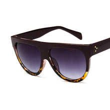 Load image into Gallery viewer, Cat Eye Pink Sunglasses Woman Shades Mirror Female Square Sun Glasses For Women Coating Oculos 2023 Brand Sunglasses