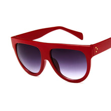 Load image into Gallery viewer, Cat Eye Pink Sunglasses Woman Shades Mirror Female Square Sun Glasses For Women Coating Oculos 2023 Brand Sunglasses