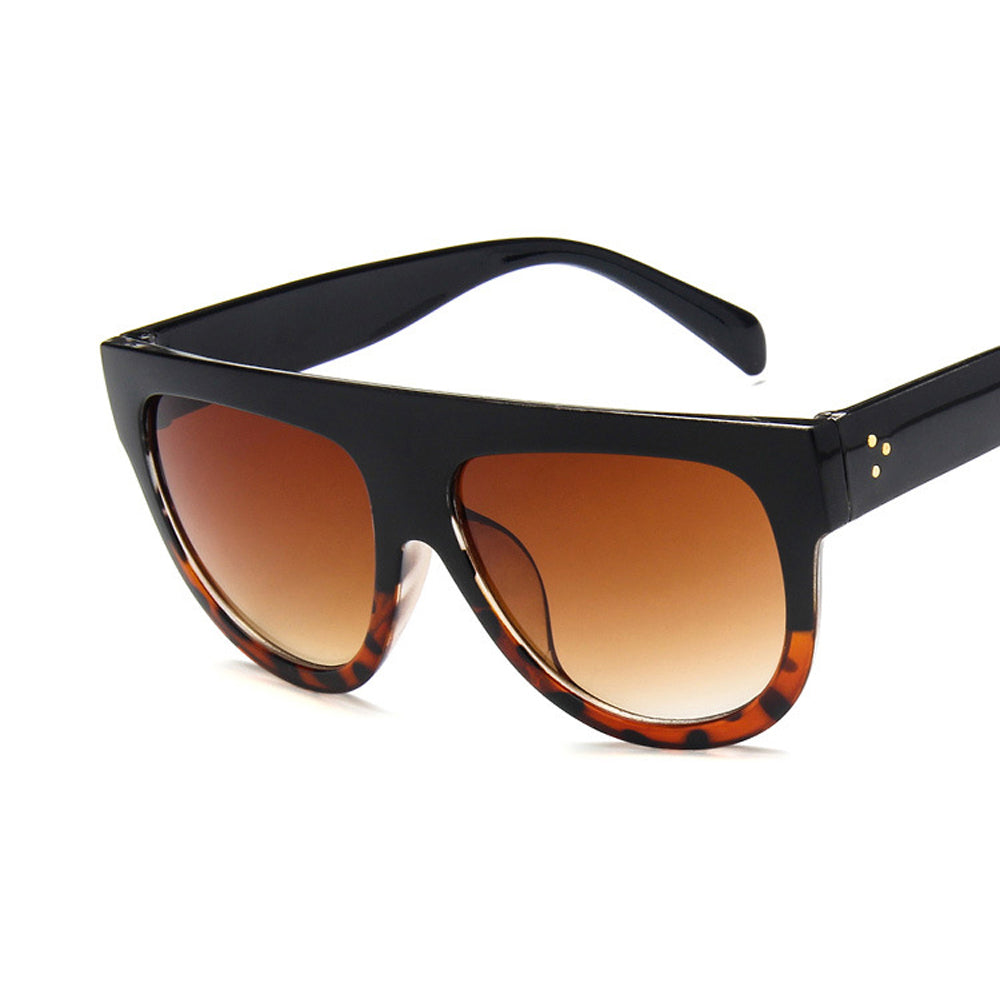 Cat Eye Pink Sunglasses Woman Shades Mirror Female Square Sun Glasses For Women Coating Oculos 2023 Brand Sunglasses