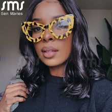 Load image into Gallery viewer, Cat Eye Prescription Glasses for Women  Myopia Optical Pochromic Eyeglasses Frames Men Vintage Spectacles Frames