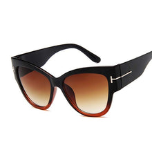 Load image into Gallery viewer, Cat Eye Retro Sunglasses Women Vintage Sun Glasses Female Brand Designer Small Frame Sexy Gradient Oculos De Sol