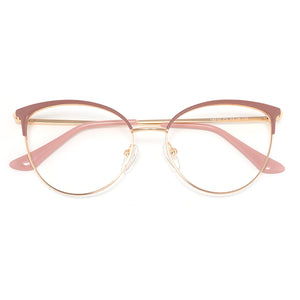 Cat Eye Round Decorative Glasses Optical Female Computer Prescription Eyewear For Myopia Reading Retro Women's Eyeglasses Frames
