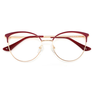 Cat Eye Round Decorative Glasses Optical Female Computer Prescription Eyewear For Myopia Reading Retro Women's Eyeglasses Frames