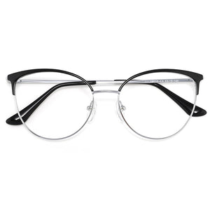 Cat Eye Round Decorative Glasses Optical Female Computer Prescription Eyewear For Myopia Reading Retro Women's Eyeglasses Frames