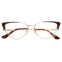 Load image into Gallery viewer, Cat Eye Round Glasses For Women Eyewear Frames For Ladies Screwless Glasses Vintage Female Eyeglasses Fashion Eyeglass