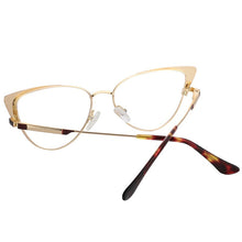 Load image into Gallery viewer, Cat Eye Round Glasses For Women Eyewear Frames For Ladies Screwless Glasses Vintage Female Eyeglasses Fashion Eyeglass