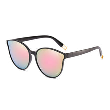 Load image into Gallery viewer, Cat Eye Round Sunglasses Women Men Retro Oversized Sun Glasses Female Stylish Cateye Eyewear Big Frame Sunglass