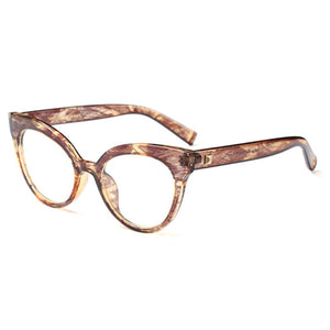 Cat Eye Spectacle Frame Women Eyeglasses Computer Prescription Optical For Female Vintage Eyewear Clear Lens Glasses Frame RS464