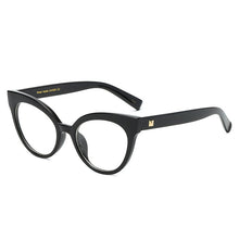 Carica l&#39;immagine nel visualizzatore di Gallery, Cat Eye Spectacle Frame Women Eyeglasses Computer Prescription Optical For Female Vintage Eyewear Clear Lens Glasses Frame RS464