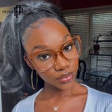 Load image into Gallery viewer, Cat Eye Square Glasses Frames Women Leopard Vintage Classic Prescription Myopia Glasses Frames Men Eyeglasses