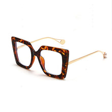 Load image into Gallery viewer, Cat Eye Square Glasses Frames Women Leopard Vintage Classic Prescription Myopia Glasses Frames Men Eyeglasses