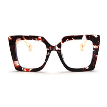 Load image into Gallery viewer, Cat Eye Square Glasses Frames Women Leopard Vintage Classic Prescription Myopia Glasses Frames Men Eyeglasses