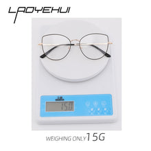 Load image into Gallery viewer, Cat Eye Sunglasses Female Prescription Eyeglass Frame For Women Magnet Round Glasses Clip Optical Women&#39;s Eyepieces Fashionable